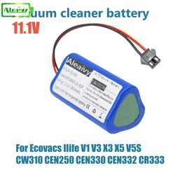 11.1V 3500mAh Battery For Ecovacs Sweeping Robot CEN330 CEN331 Milk Tea CR330 CR332 For Lefant M501A 890 Slim Robot Vacuum