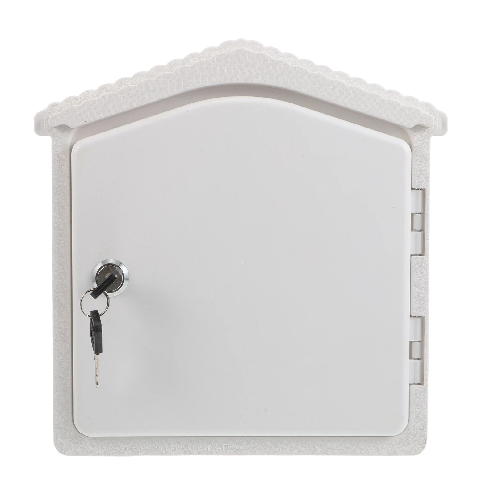 

Wall Mounted Box White Case Outdoor Delivery Insulated Container Package Letter Storage bottle lock mail holder secure