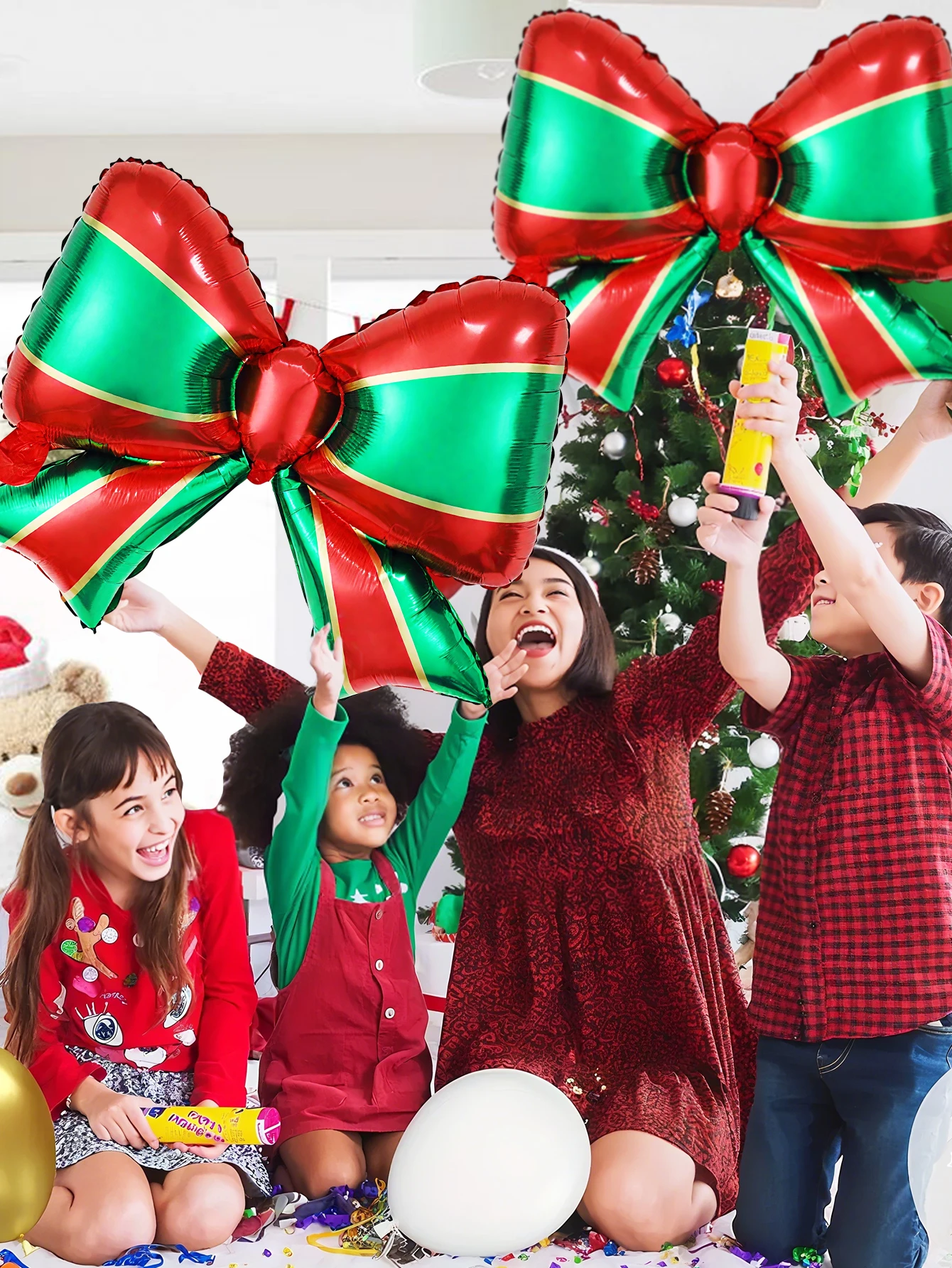 قطعتان من بالونات قوس عيد الميلاد، عيد الميلاد، الزفاف، لوازم حفلات أعياد الميلاد، موضوع القوس، ديكور الحفلات، الاحتفال بالعطلات #3