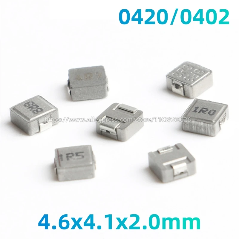 10PCS SMD 몰딩 파워 인덕터, 0420 0530 0630 1040 1265 1uH 2.2uH 3.3uH 4.7uH 6.8uH 10uH 15uH 22uH 33uH 47uH 68uH 100uH 4R7