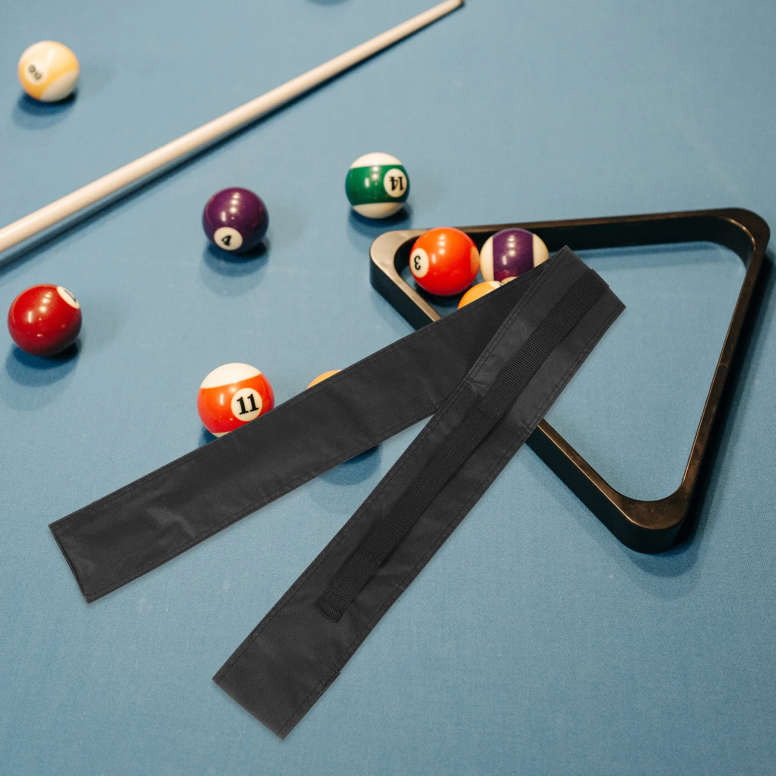 

1pc Nylon Billiard Bag Adjustable Shoulder Strap Lightweight Scratch-Resistant Pool Cue Case For Travel Cue Storage