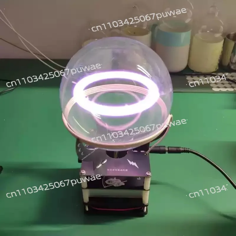 Plasma Ring Tesla Toroidal Plasma Ark Reactor Inert Gas Glowing Sphere Ion Sphere in stock