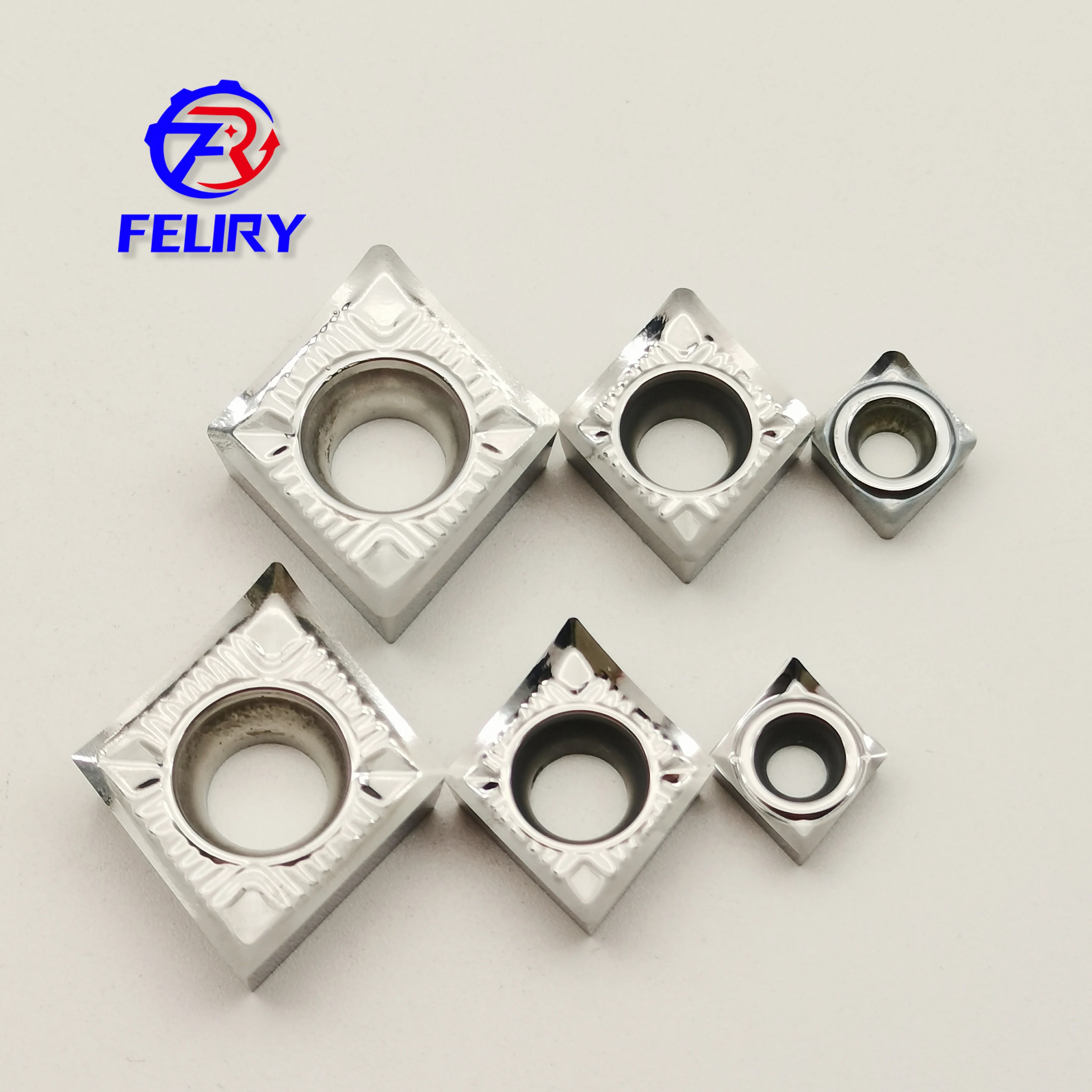 CCGT060204 CCGT060208 CCGT09T304 CCGT09T308 CCGT120404 CCGT120408-AL K10 High quality carbide can be processed aluminum copper - Image 3