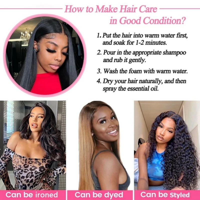 40 42 дюйма, прямые пучки человеческих волос, 1/3/4 шт., наращивание человеческих волос с двойным утком, бразильские волосы Remy для женщин, полная голова