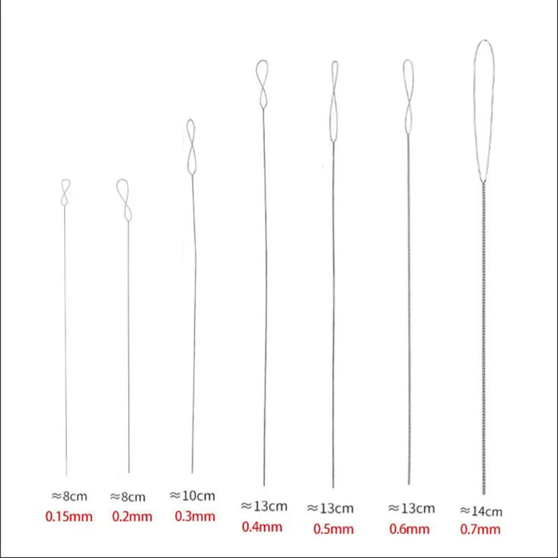 5Pcs Beading Needles for Jewelry Making Bead Spinner Needles,Bead Threader Beading Supplies for Beaded DIY Bracelet Necklace image 3