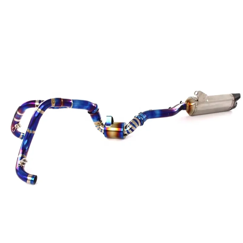 For  790 DUKE/ADVENTURE Motorcycle High Performance Titanium Exhaust Pipe System 2020-