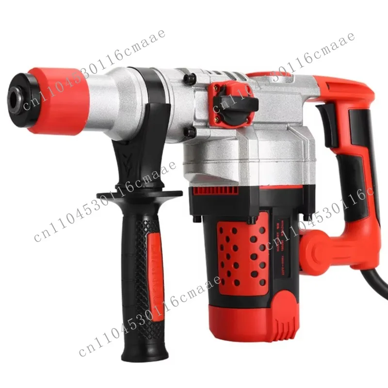 2200 Watt Industrial 110V/220V SDS Chuck Rotary Concrete Crusher, Maximum 26mm Drilling for Household Use