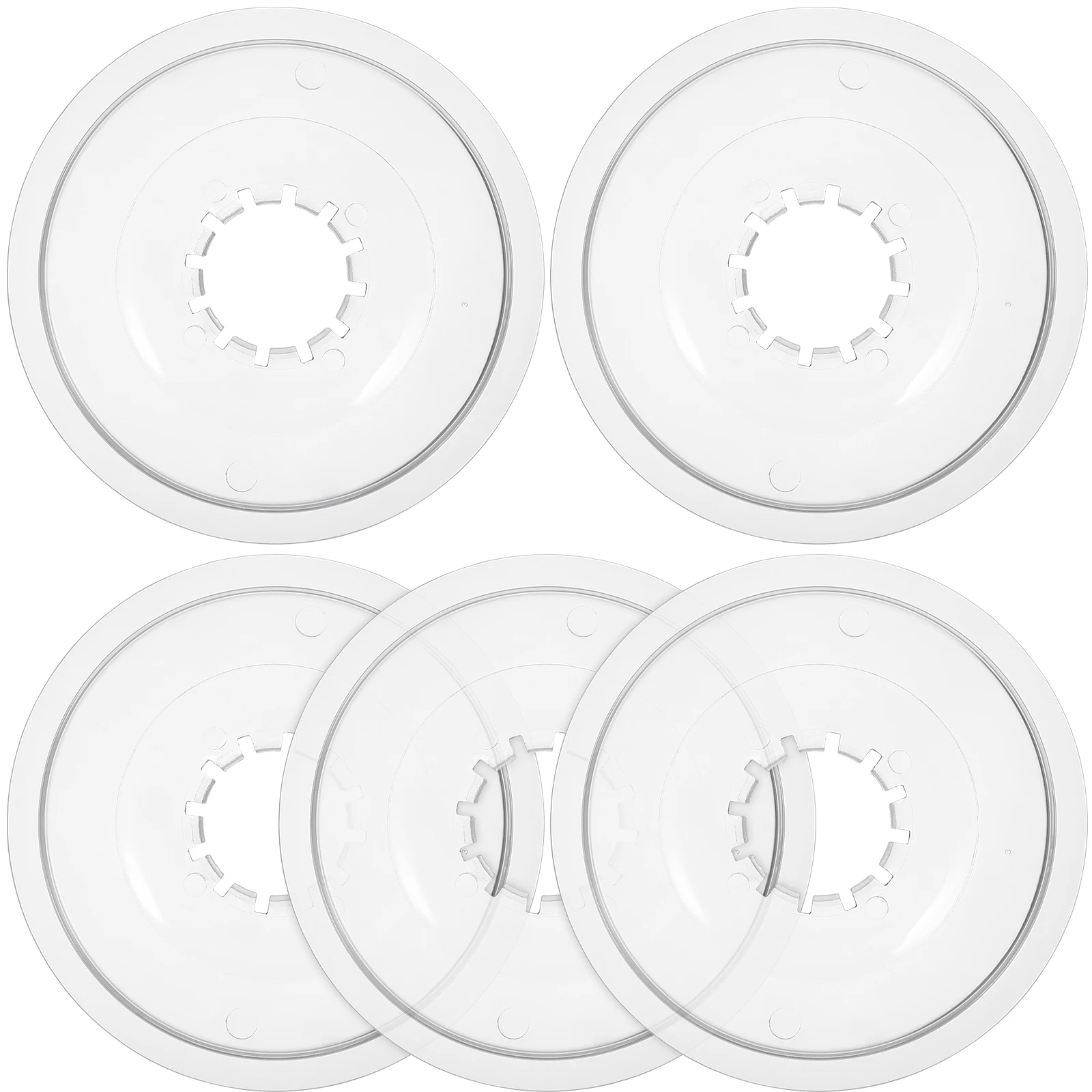 

5pcs Bike Flywheel Guard Hub Protector Transparent Chain Cover Mountain Road Bicycle Anti-Wear Plastic Lightweight Freewheel