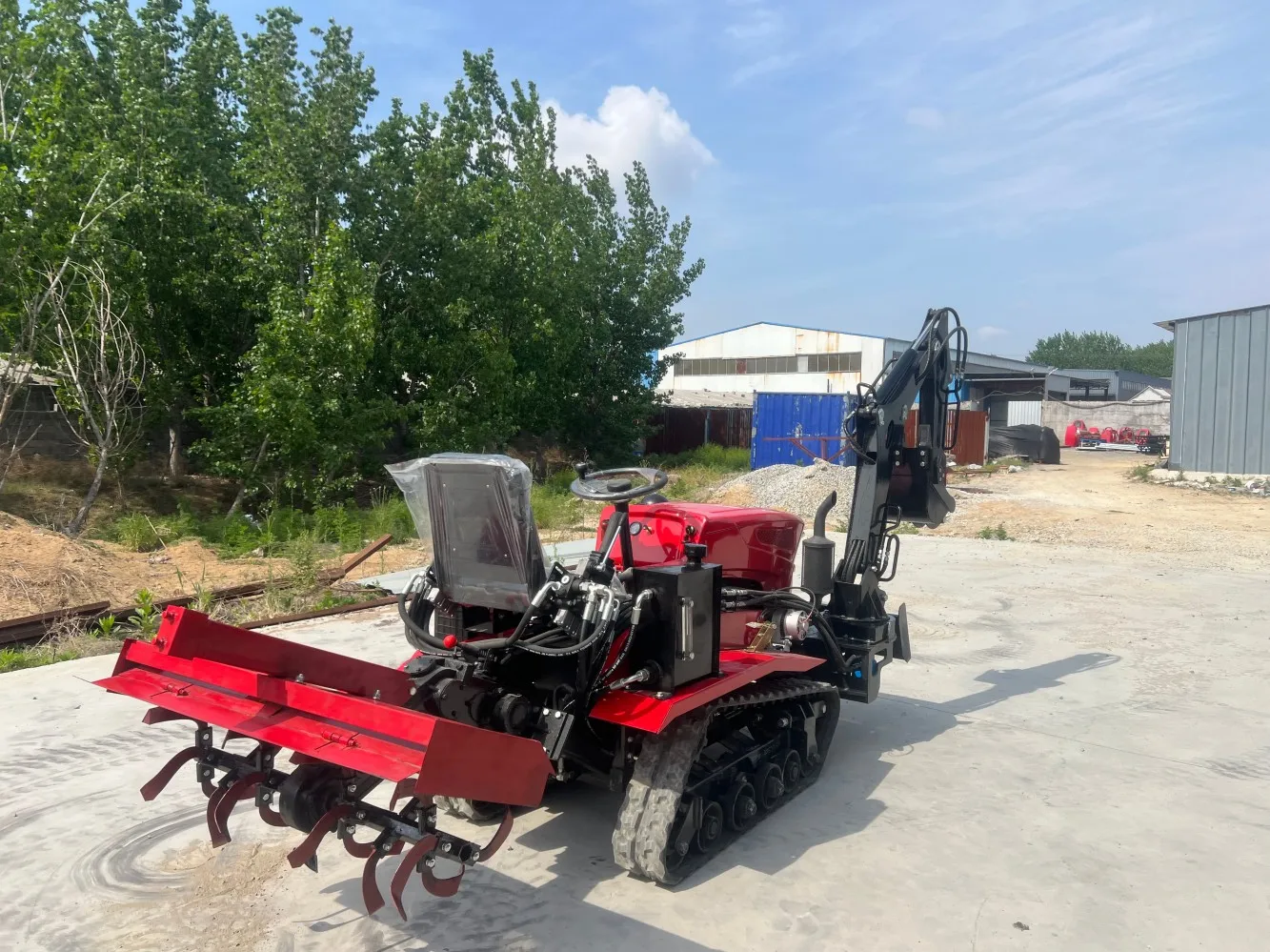 25-50HP  Heavy Duty Farm Micro Cultivator Mini Tilling Machine Offer Free 5 Standard Matching Accessories