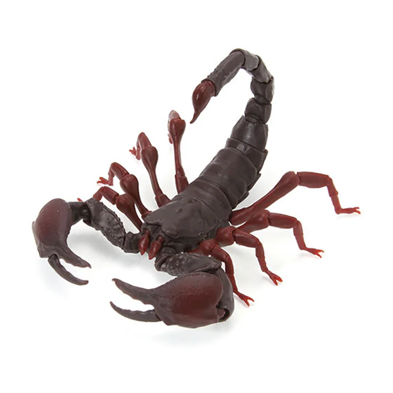 Bandai Echte Simulierte Insekten Modell Skorpion Schwarz Rot Gashapon Spielzeug Action-figur Ornament Spielzeug