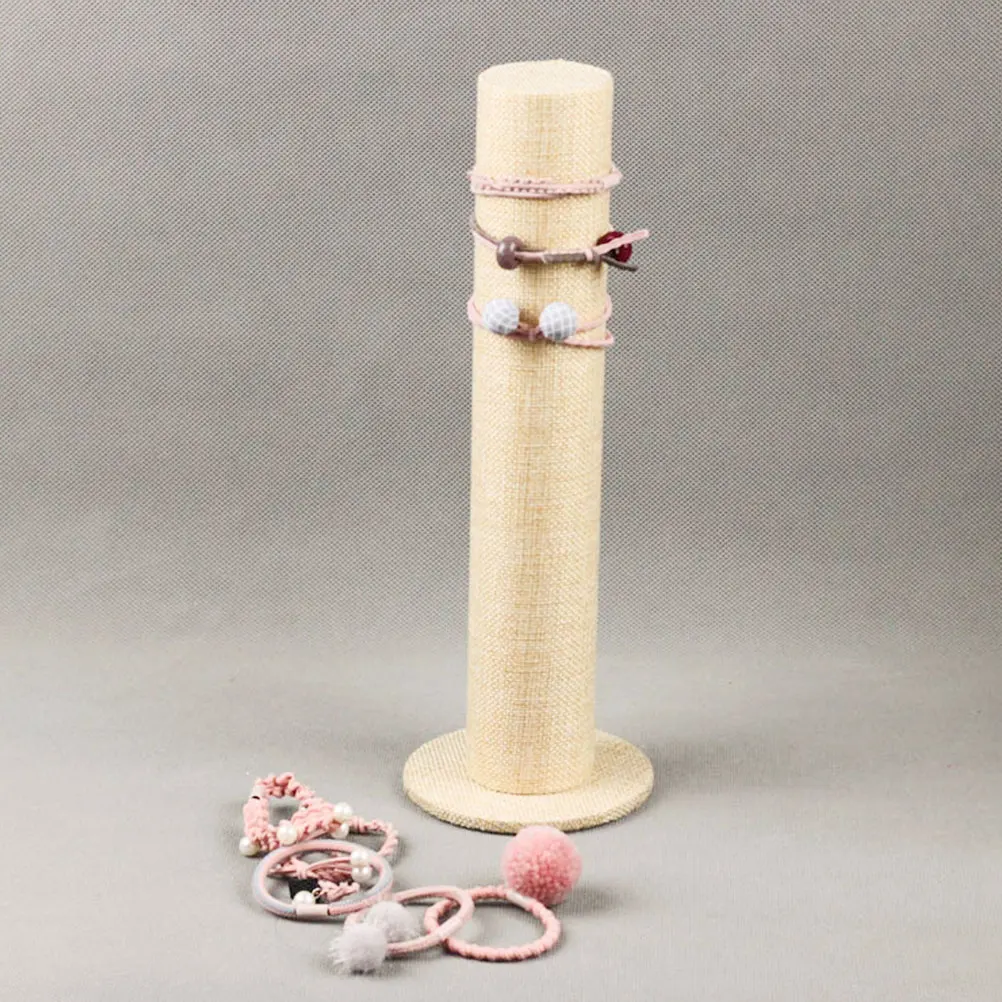 

Bracelet Display Stand Women Exhibition Organizer Cloth Bangle Holder Jewelry Accessories Storage Solution Multifunctional Tower