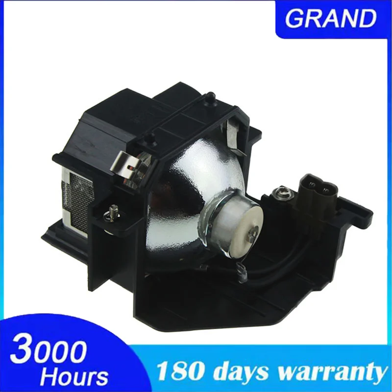 For ELPLP44/V13H010L44 Projector Replacement  with Housing for Epson EBDM2 EMP-DE1 EMP-DM1 EMP-DM2 Moviemate 50 Moviemate 55