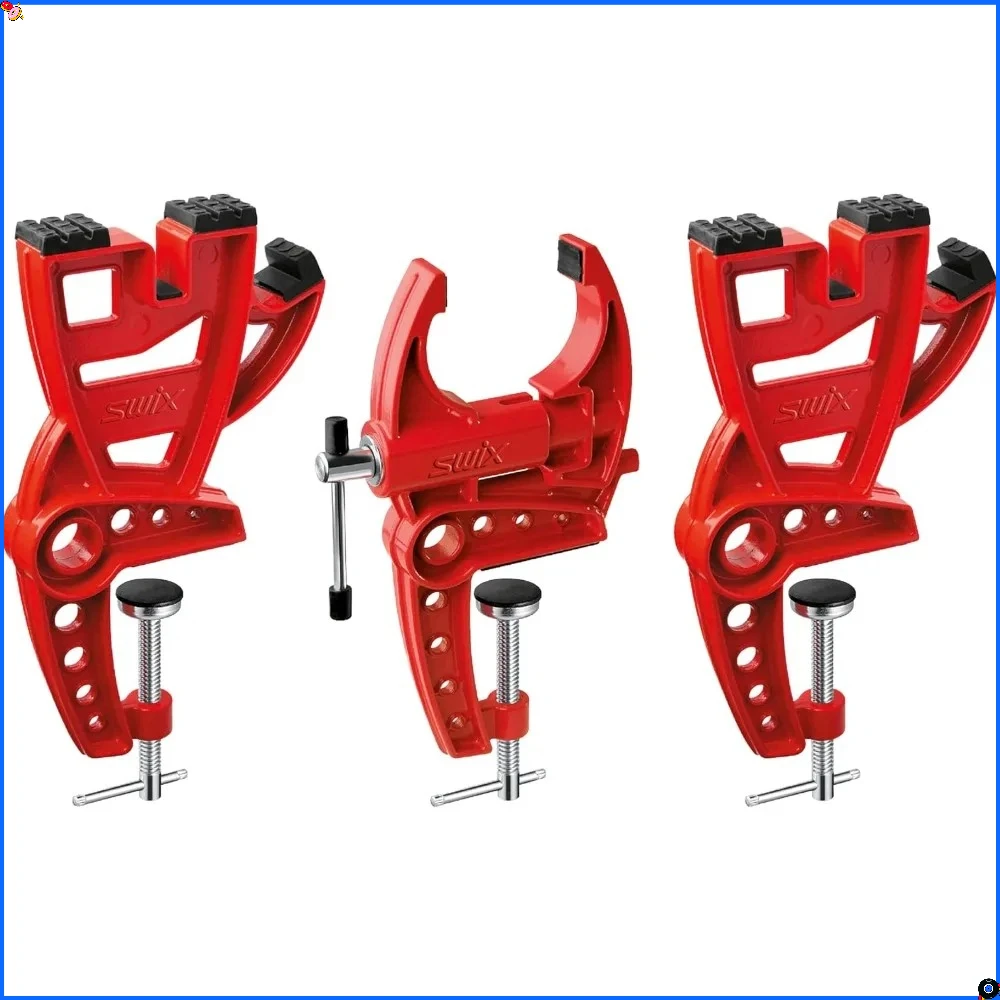 Лыжные тиски из трех частей — губки 20 мм, отверстие 35–90 мм, 60/90 °   Угловы