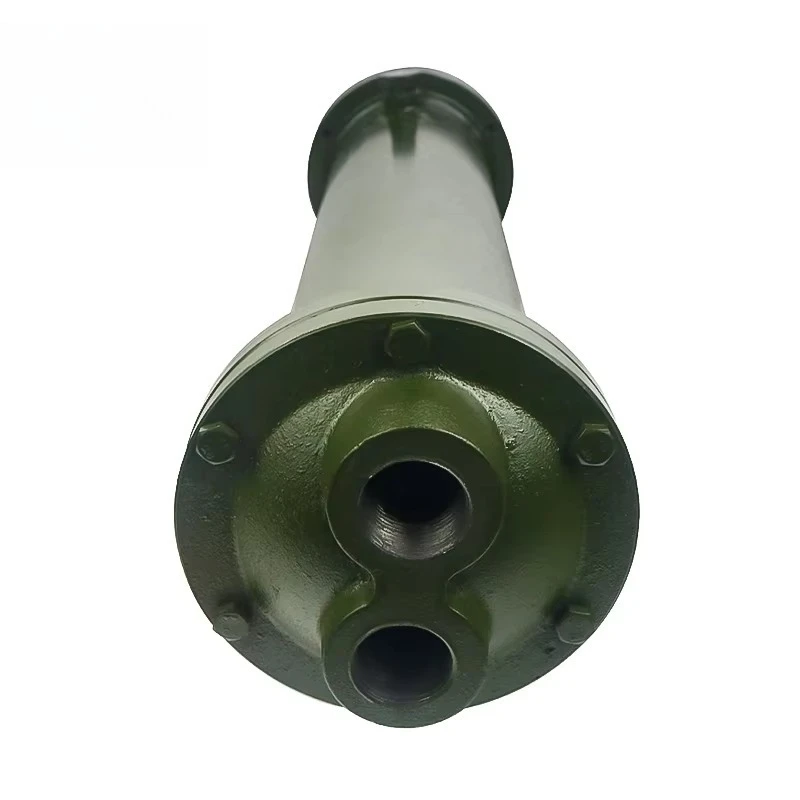 Refrigerador de óleo hidráulico de refrigeração a água OR-350 OR600 ou 1200 Shell e tubo Trocador de calor marinho Transmissão Refrigerador de óleo hidráulico