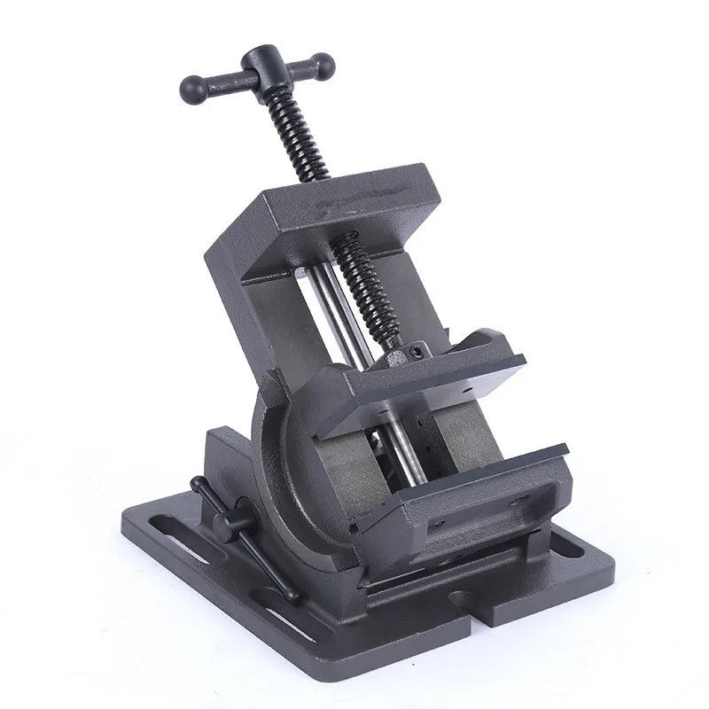 قابل للتعديل زاوية إمالة الدقة منجلة المشبك 3 "4" 75 مللي متر 100 مللي متر للخشب المعادن مقاعد البدلاء آلة الحفر QKD75 QKD100