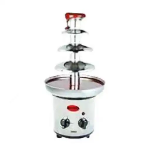 

4 layers stainless steel chocolate fountain commercial and home waterfall fountain machine