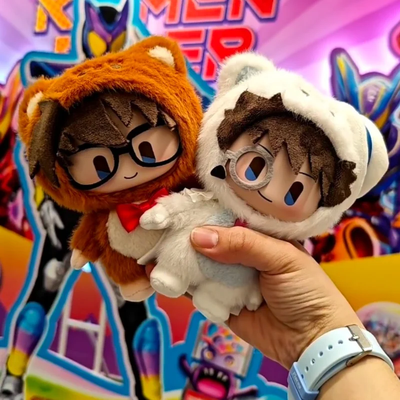 【متوفر】سلسلة المباحث Ldcx Detective Conan Bear الأصلية - سلسلة مفاتيح دمية Kaito Kid Pvc، هدية محيطية