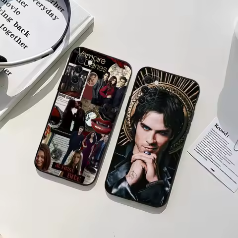 Vampire TV D-Diaries Phone Case For Samsung Galaxy A13,A21s,A22,A31,A32,A52,A53,A71,A80,A91 Soft TPU Protective Cover