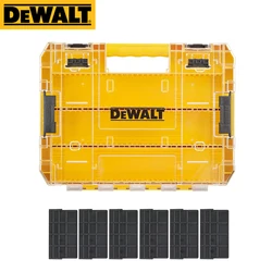 DEWALT DT70839 caja grande y resistente (vacía), 6 separadores, sistema TSTAK, caja de herramientas de partición desmontable apilable multifuncional