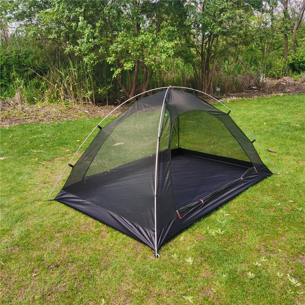 Imagem -04 - Tenda de Malha Ultraleve com Pólo de Alumínio Aberturas ao ar Livre de Verão Mosquiteiro Barraca de Mochila