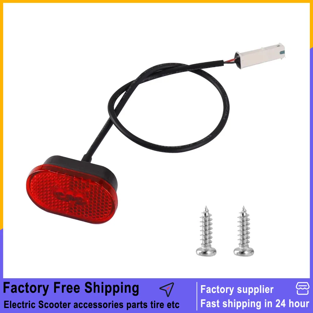 Elektroroller hinten hinten Kotflügel Bremsleuchte für Xiaomi Pro 2, Kickscooter, LED-Rücklicht, größere Lampe, Ersatzteile