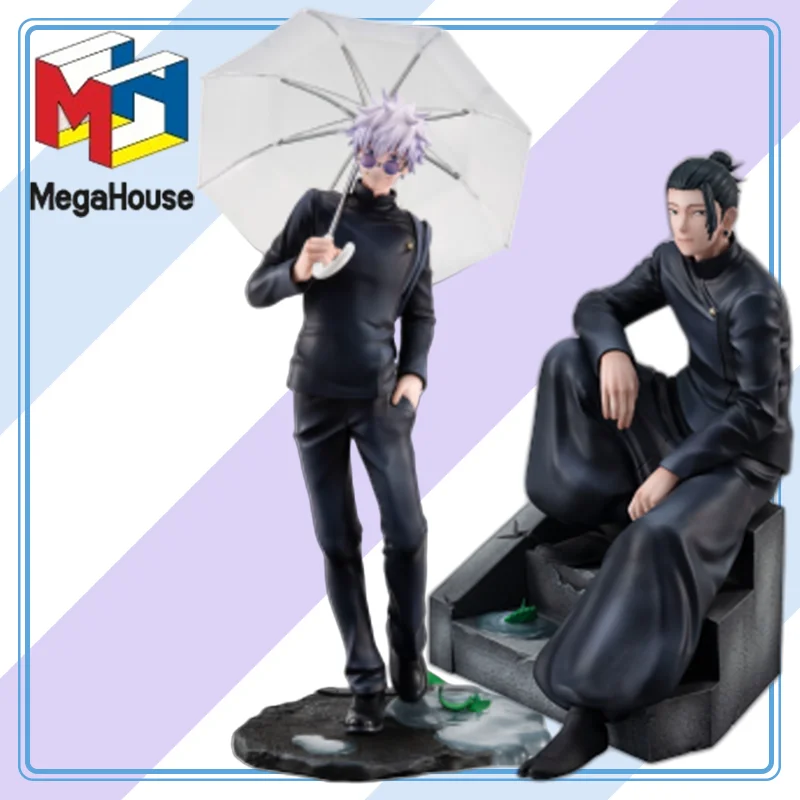 

MegaHouse Genuine Jujutsu Kaisen - Gojou Satoru Getou Suguru - Kousen Ver Collection Series Модель гаража с персонажем мультфильма