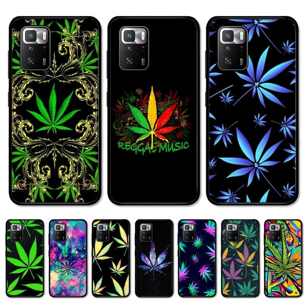 

Abstractionism Art High Weed Phone Case For Redmi Note 4 X 5 A 6 7 8 T 9 9S 10 11 11S 11Epro Poco M3 Pro