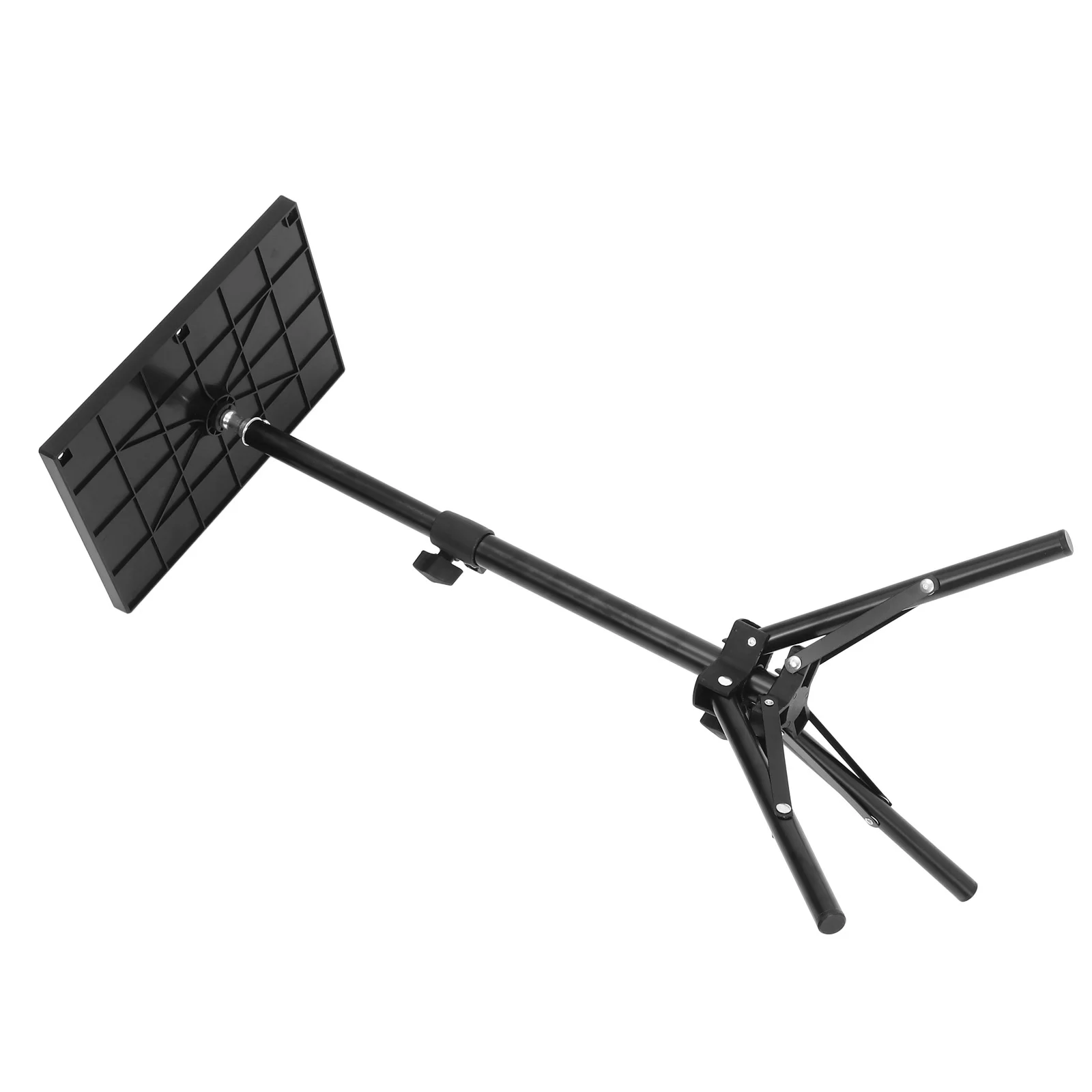 Tripod Projector Bracket Computer Stand Standing Laptop Black Abs Adjustable Height