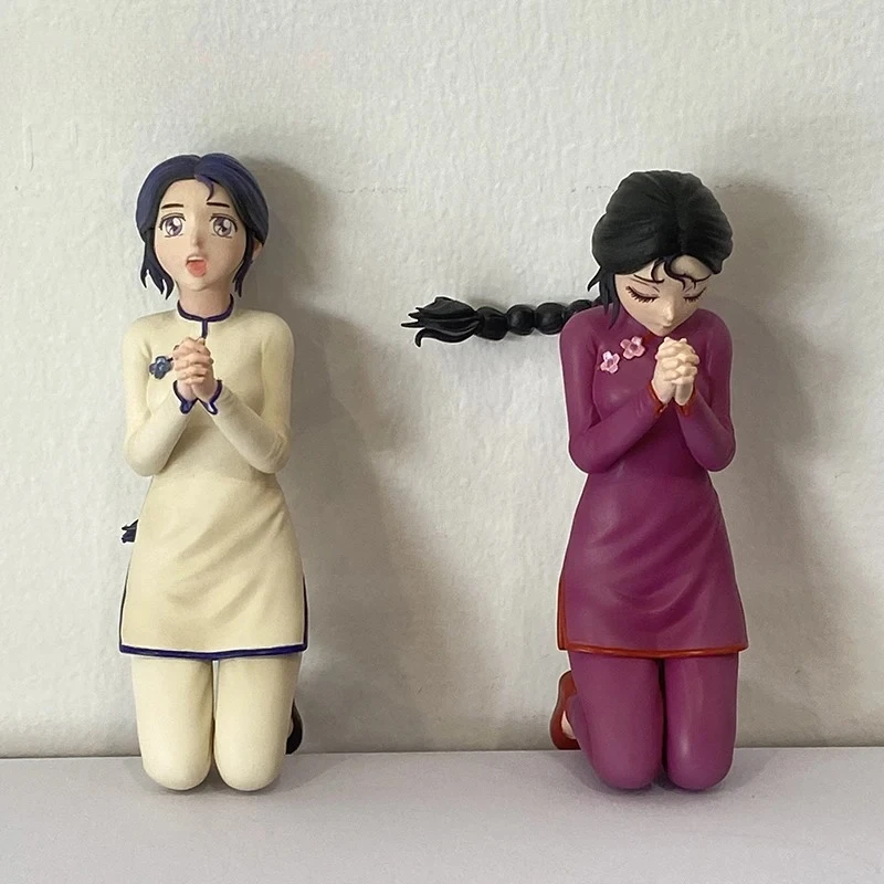 

【IN STOCK】 Saint Seiya Myth Cloth Syunrei/Chunli Shiryu Girlfriend 2 Heads Resin Figure Decoration Statue