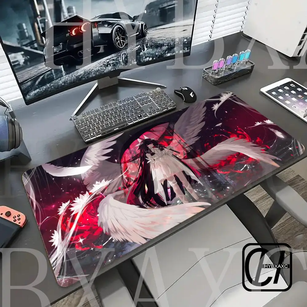 

HD Printing Pretty Girl Columbina Mouse Pad Gaming Genshin Impact Computer XXL Non-slip Rubber Mousepad PC Laptop Anime HYBXAXC