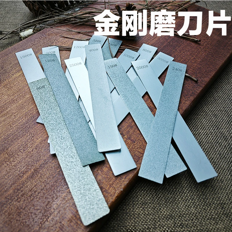 

2PCS Diamond Stone No Base Bar Used Knife Sharpener Diamond Whetstone Grinding Stone Sharpening Stone Bars Kitchen Tool Hot