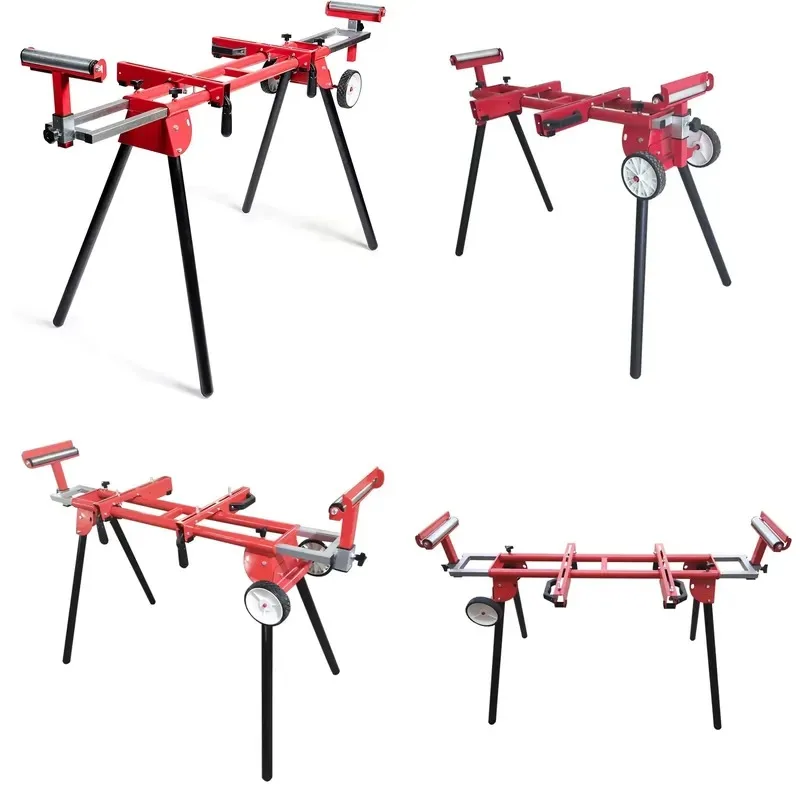 Multifunctional Miter Saw Stand Rugged Universal Cutting Frame with Strong Bearings Core Component Durable Support Base