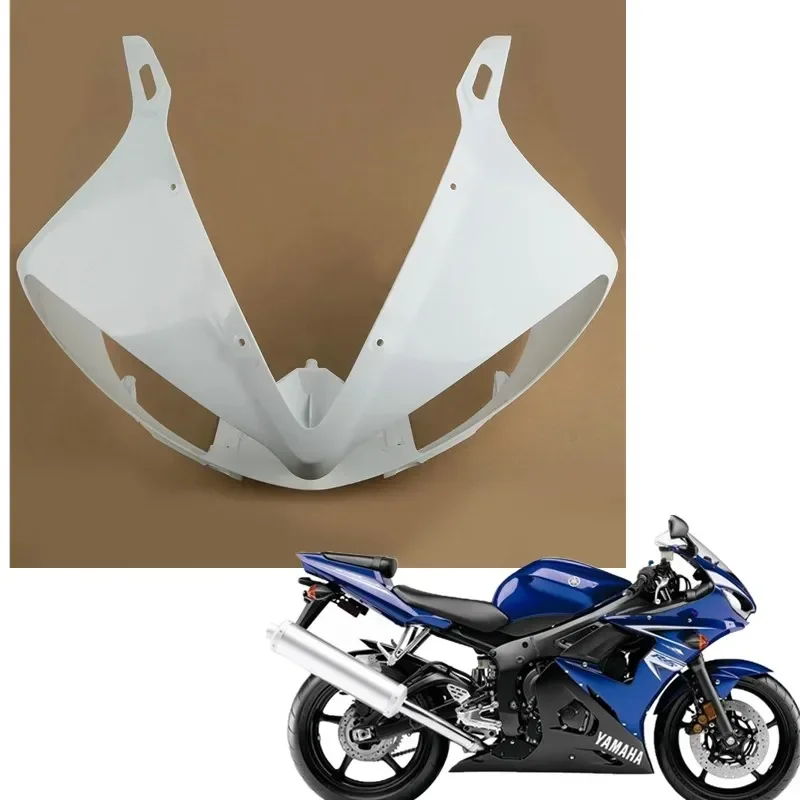 

For Yamaha YZF R6 2003-2005 R6S 2006-2009 Moto Upper Front Fairing Cowl Nose Moto Acsessories