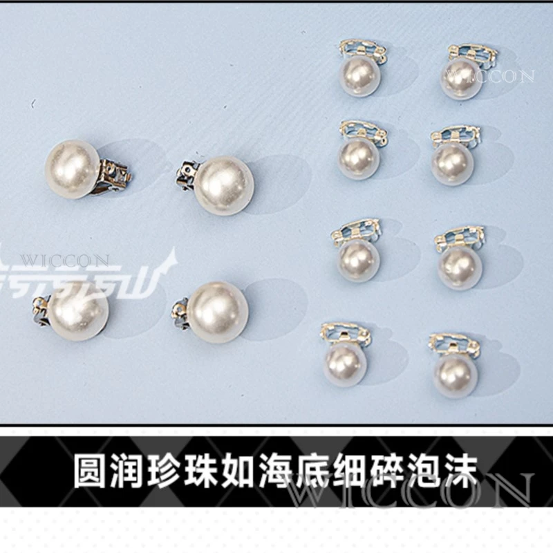 أنيمي لعبة حفلة الهالوين إله النصر نايكي ليتل ميرميد الهاوية زهرة تأثيري حلي معركة الخيال لعب الأدوار الزي #6