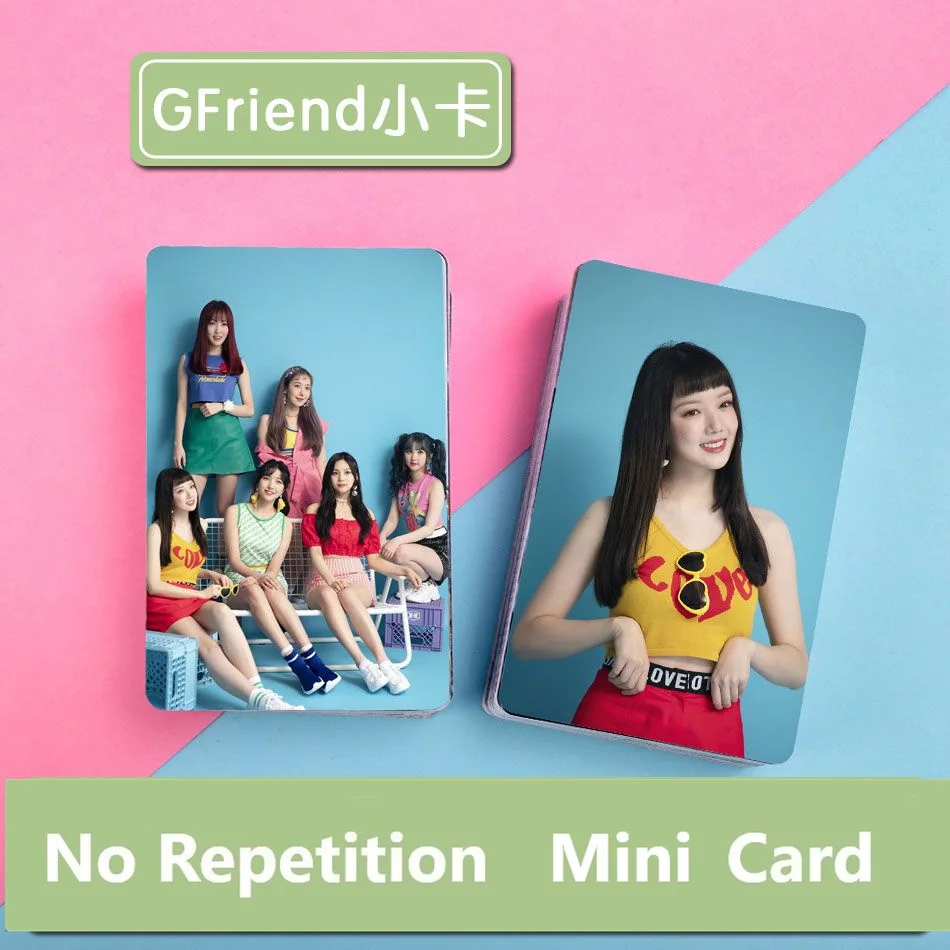 

Series2 GFriend So Won Ye Rin Eun Ha Yu Ju Sin B Um Ji Group Plus Single Mini Card Wallet Lomo Card With Photo Album Fans Gift