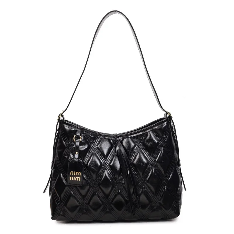 

2025 Niche Bowling Bag, Vintage Top Handle Purse for Women, Spacious Shoulder Crossbody, Aesthetic Day to Night Tote, Textured