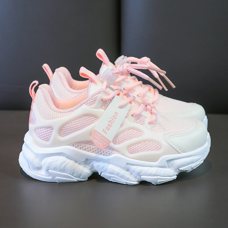 

Hard wearing children sport sneakers solid stitching, non-slip grip, casual shoes for active kids all year round use