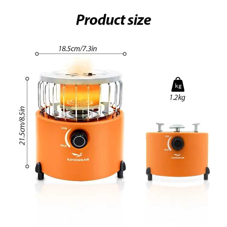 Портативная 2 в 1, газовая плита для кемпинга, уличный обогреватель, пропан-бутан, палатка, обогреватель, мини-газовый обогреватель для кемпинга