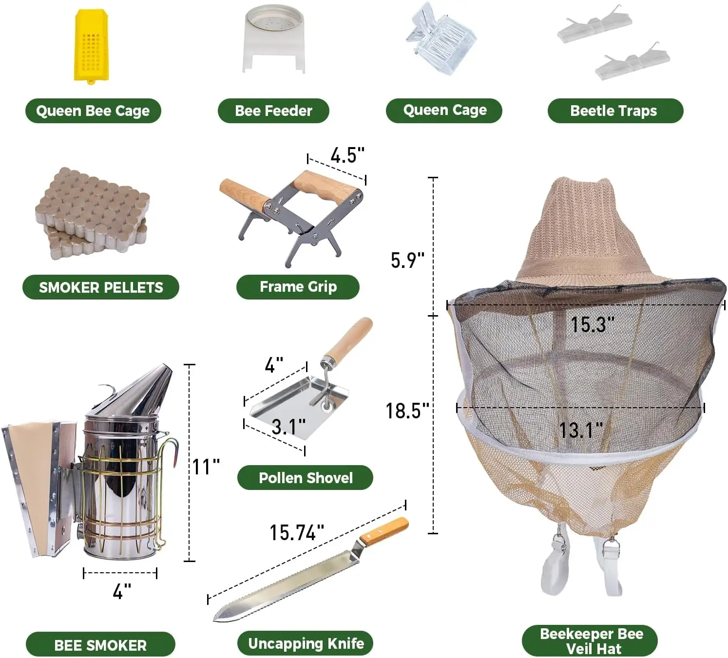 High Efficiency Stainless Steel Beekeeping Equipment Professional Animal Husbandry Farm Tools view 3