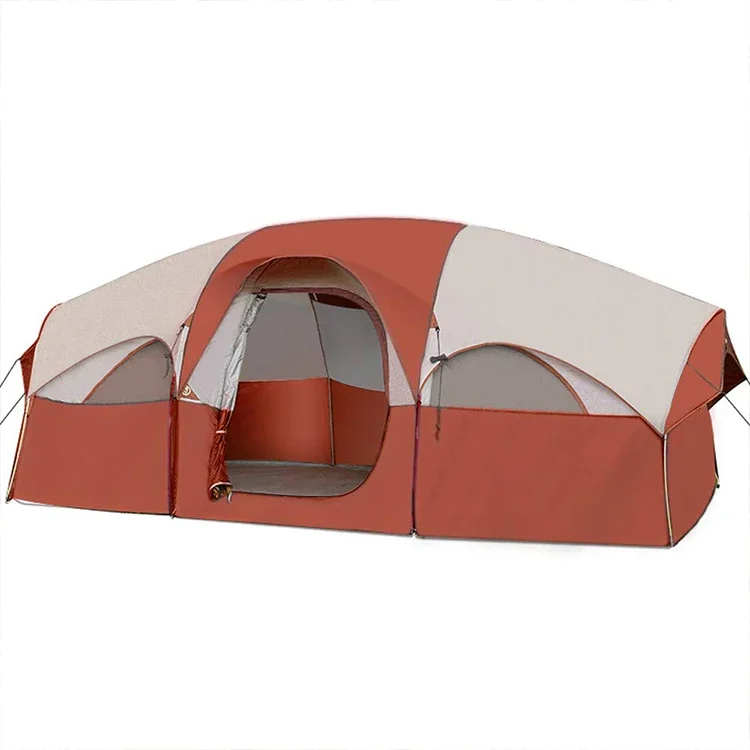 Wholesale 8 People Full Automatic Double Camping Pop Up Tent