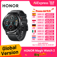 Global Version Honor Magic Watch 2 Smart Watch Bluetooth 5.1 Blood Oxygen 14 Days Waterproof Smartwatch