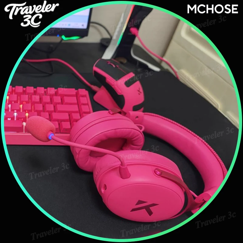 

30% скидка на MCHOSE V9 Pro: настраиваемые игровые наушники с тремя режимами, для киберспорта и прослушивания музыки, с активным шумоподавлением и длительным временем автономной работы