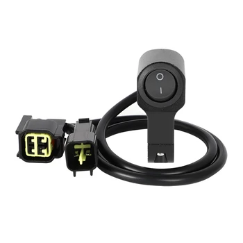 Talaria Sting R MX4 전기 오프로드 자전거 용 헤드 라이트 스위치 알루미늄 합금 헤드 라이트 램프 플러그 먼지 자전거 부품 플러그 앤 플레이