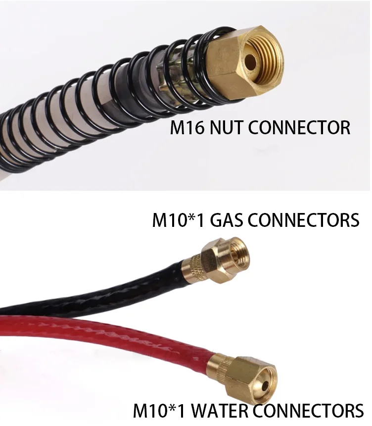WP-18P ตรง shank น้ำ cooled argon เชื่อมไฟฉาย WS-315/400 CNC อัตโนมัติเชื่อมพิเศษเชื่อม 4 เมตรปืน