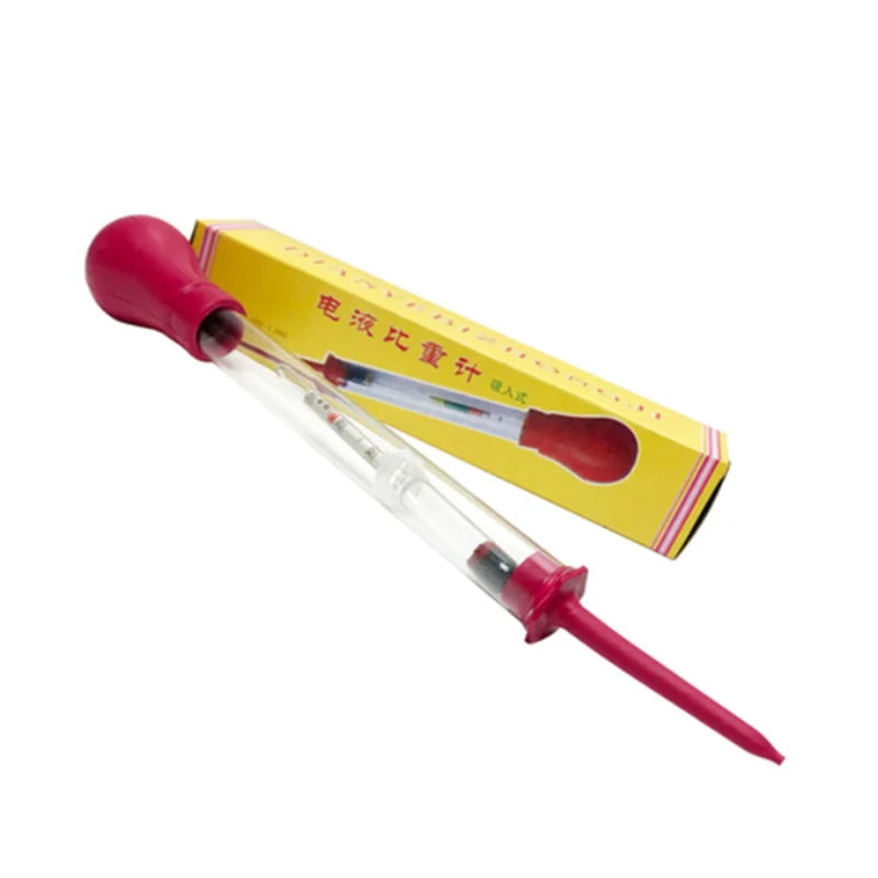 Car Battery Hydrometer Fast Detection Battery Acid Density Meter Testing Acid Tool Car Electrolyte Hydrometer With Api Scale