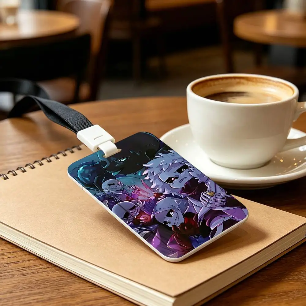 Game U-UNDERTALE NFC Contactless Sliding Card Sleeve For Student Cards, Bus Cards, ID Cards, And Work Permits