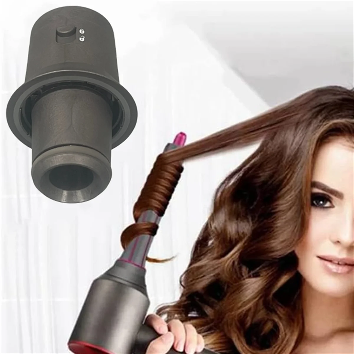 Adaptador de substituição para dyson hd16 hd15 hd12 hd08 secador de cabelo para curling ferro adaptador doméstico curling ferro acessório