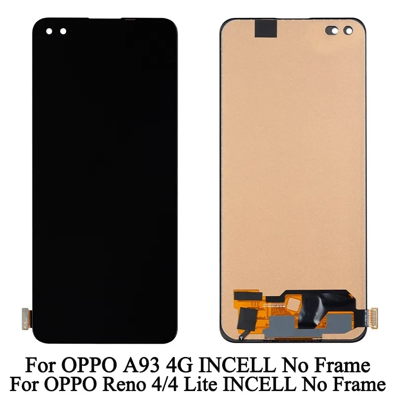 LCD Display Touch Screen For OPPO A93 4G/ RENO4/Reno 4 Lite/F17 Pro/Reno4 F Digitizer Assembly Replacement