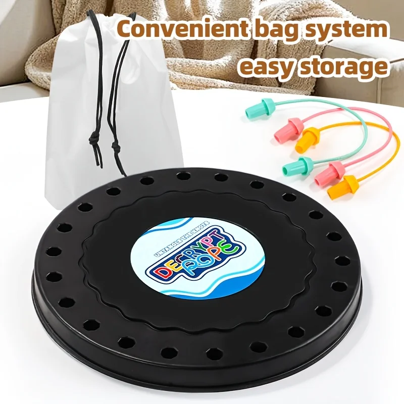 Défi enchevêtrement de corde 1 pièce, jouet éducatif, amélioration de la logique et de la concentration, parfait pour les activités interactives