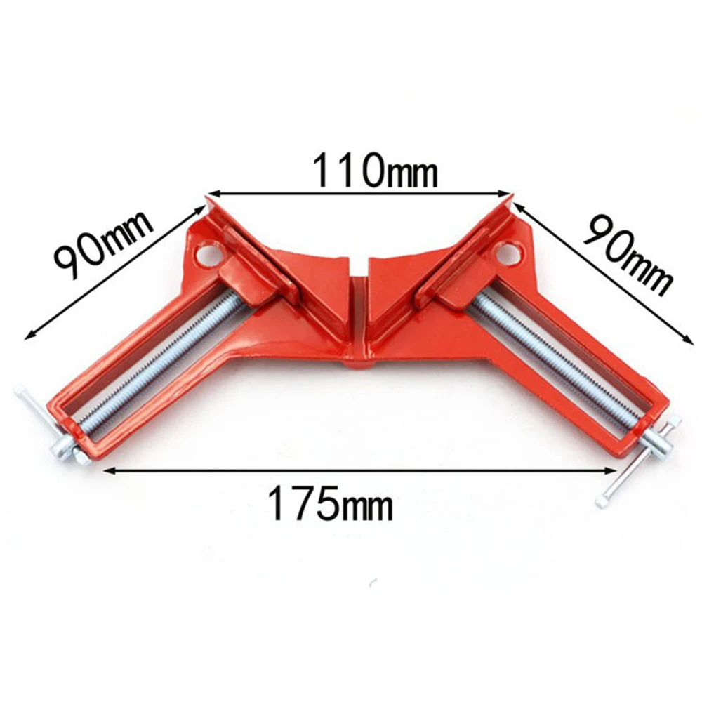 4 PCS Rugged 90 Degree Right Angle Clamp DIY Corner Clamps Quick Fixed Fishtank Glass Wood Picture Frame Woodwork Right Angle